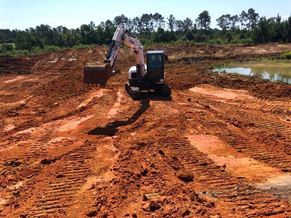 land clearing and excavating in Magnolia, Ms