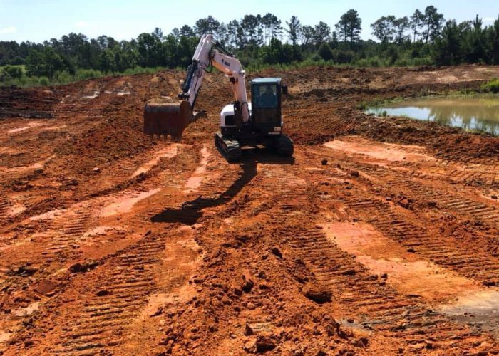 land clearing and excavating in Magnolia, Ms